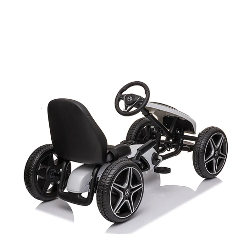 GO KART MERCEDES BENZ BLANCO-1