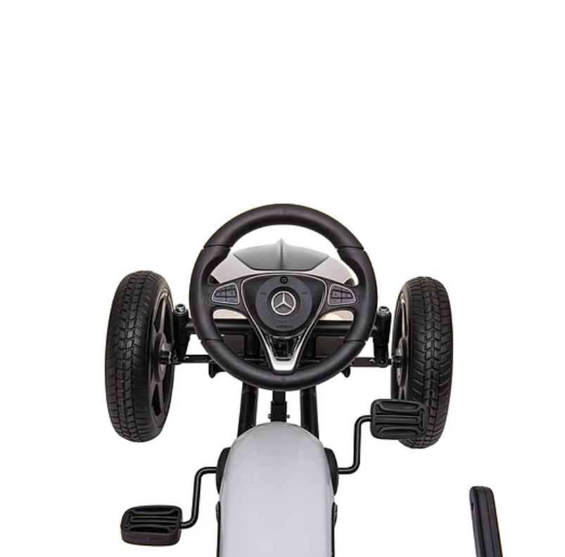 GO KART MERCEDES BENZ BLANCO-2