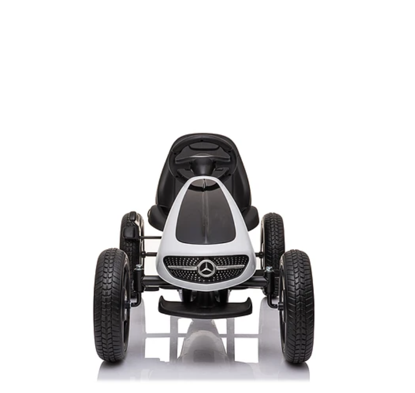 GO KART MERCEDES BENZ BLANCO-3
