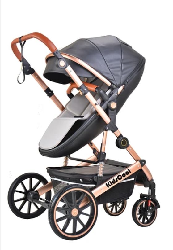 COCHE CUNA EGG 3 EN 1 KIDSCOOL NEGRO-2