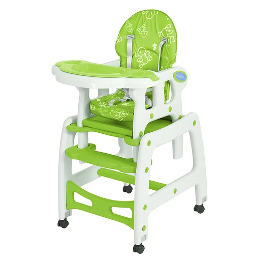 SILLA DE COMER NEW VERDE 3 EN 1-0