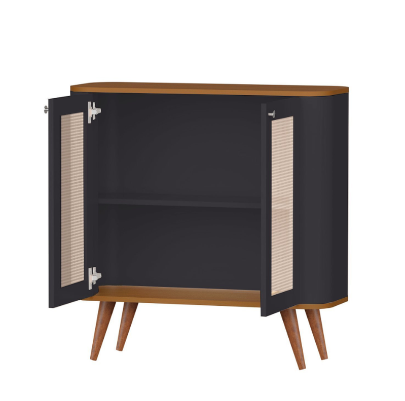 BUFFET NEON NEGRO CARAMELO