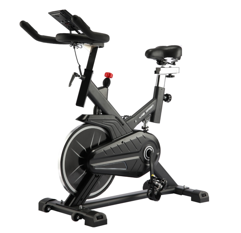 BICICLETA SPINNING MAGNETICA 8KG NEGRA -0