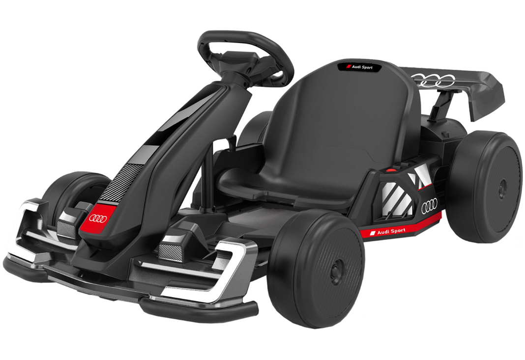 GO KART DRIFT AUDI A BATERIA 24V NEGRO-0