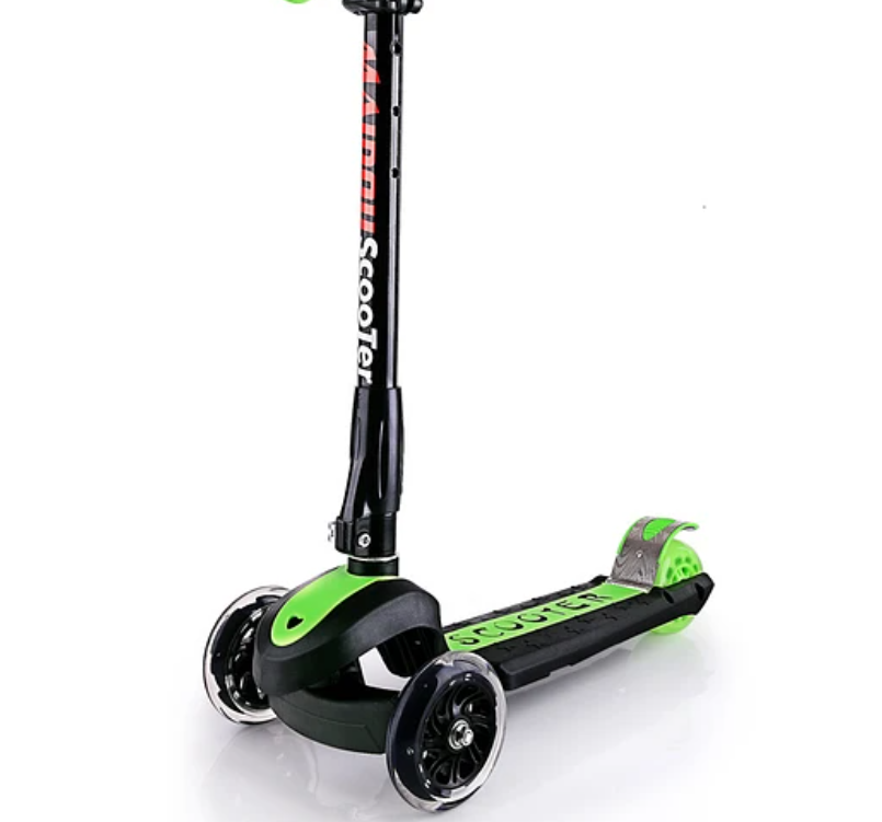 KIDS SCOOTER VERDE-1