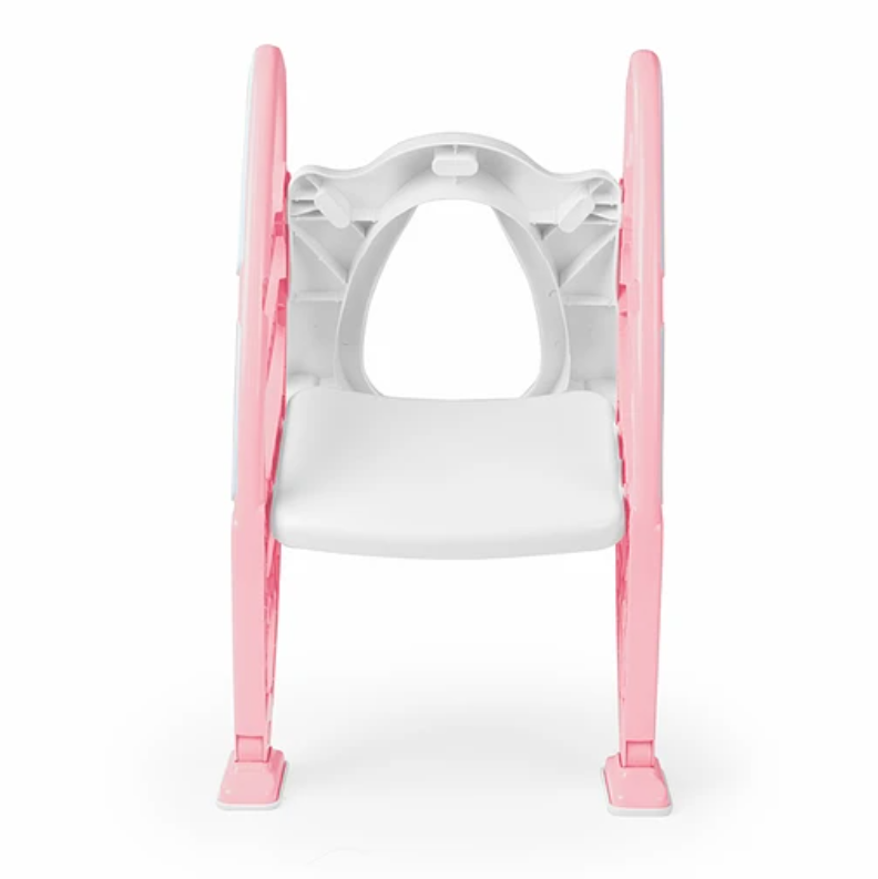 ASIENTO ENTRENADOR PARA W.C ROSADO CON ESCALERA-2