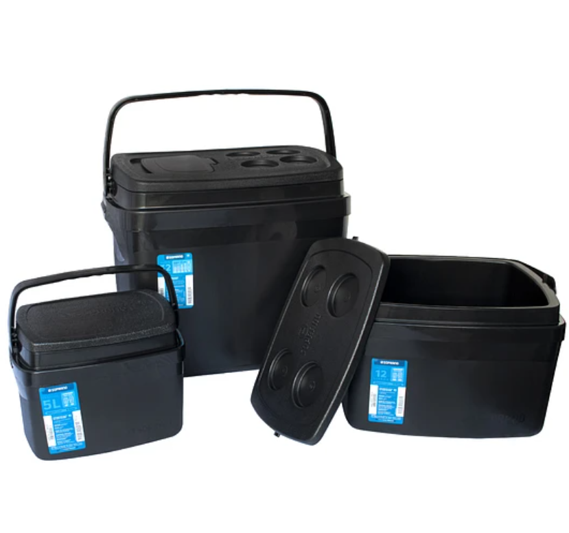SET 3 COOLER NEGRO 32L, 12L Y 5L-2