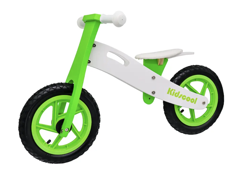 BICICLETA MADERA NEW RIDERS GREEN/WHITE           -3