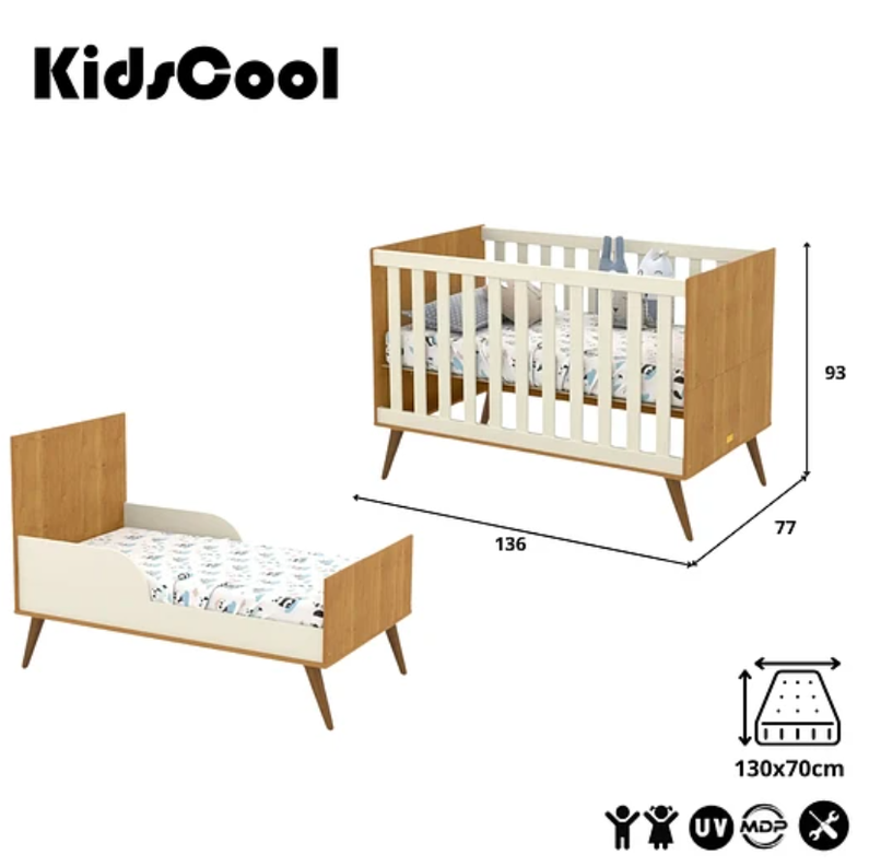 CUNA GOLD MIEL/GRIS/ECO WOOD-4