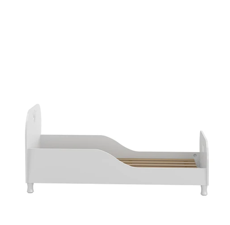MINI CAMA BLANCA BRILLANTE MOD PRINCIPE-1