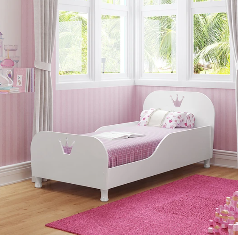 MINI CAMA BLANCA BRILLANTE MOD PRINCIPE-2