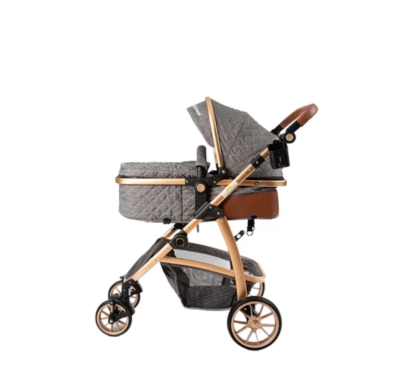 COCHE TRAVEL ELEGANCE 3 EN 1 GRIS-2