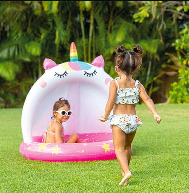 PISCINA INFLABLE BABY UNICORNIO -4