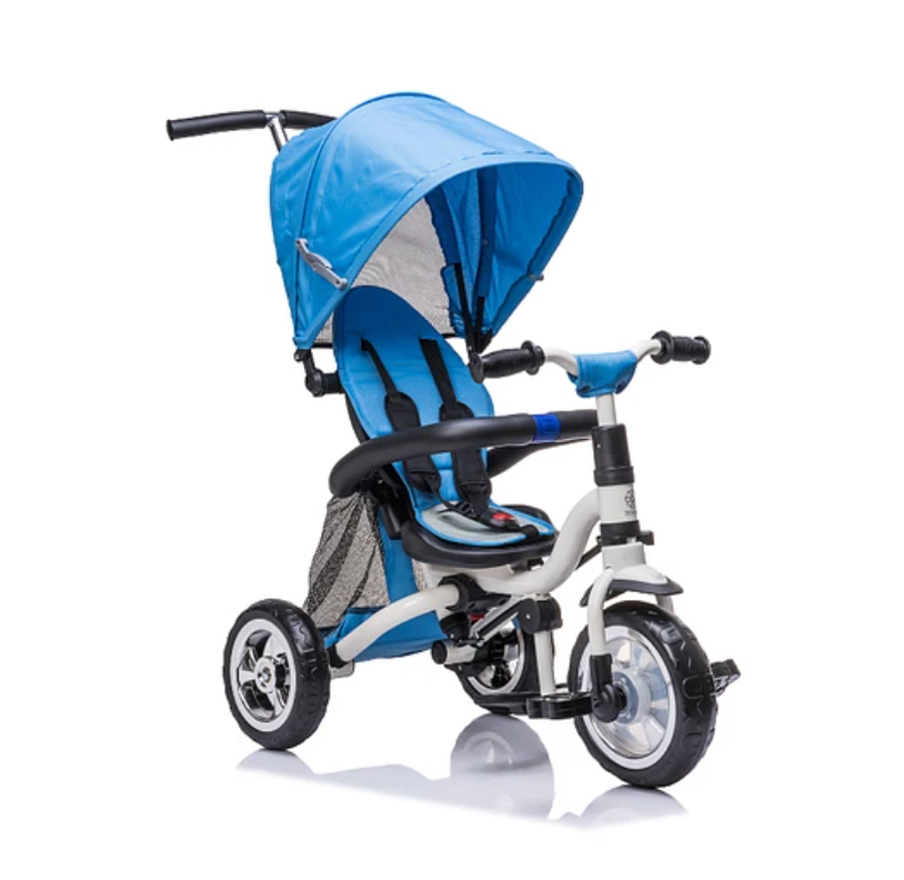 TRICICLO CANOPY PLEGABLE AZUL-4