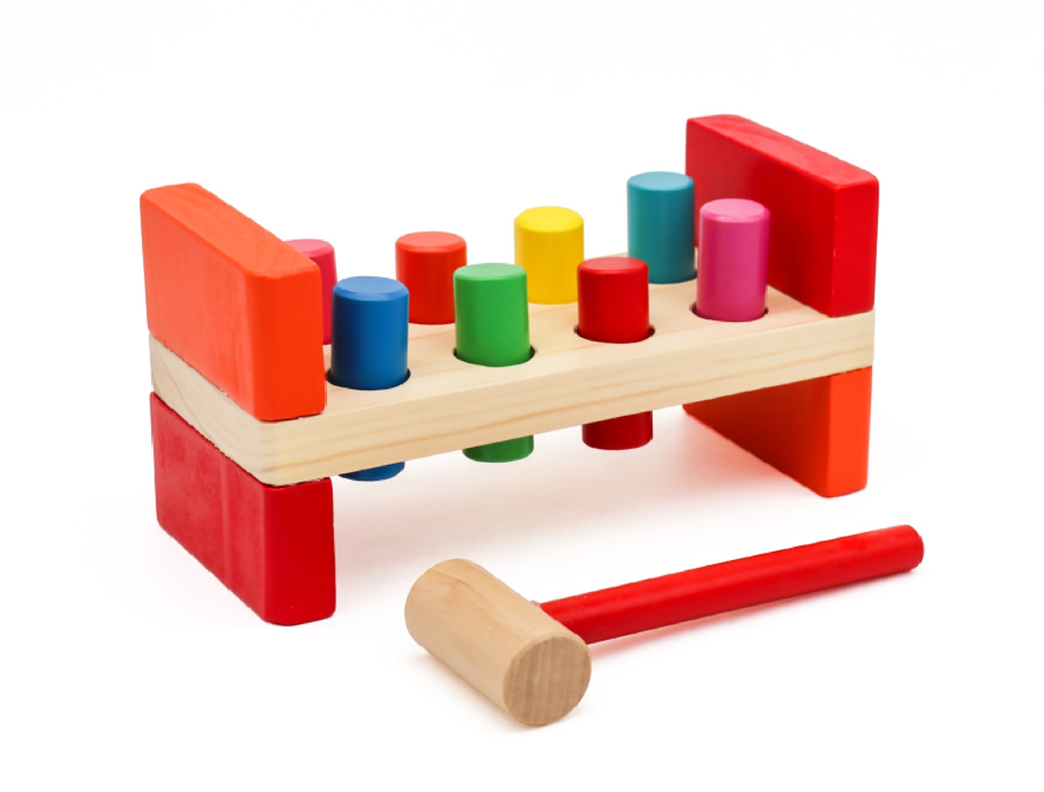  MARTILLO DIDACTICO MONTESSORI COLOR -0