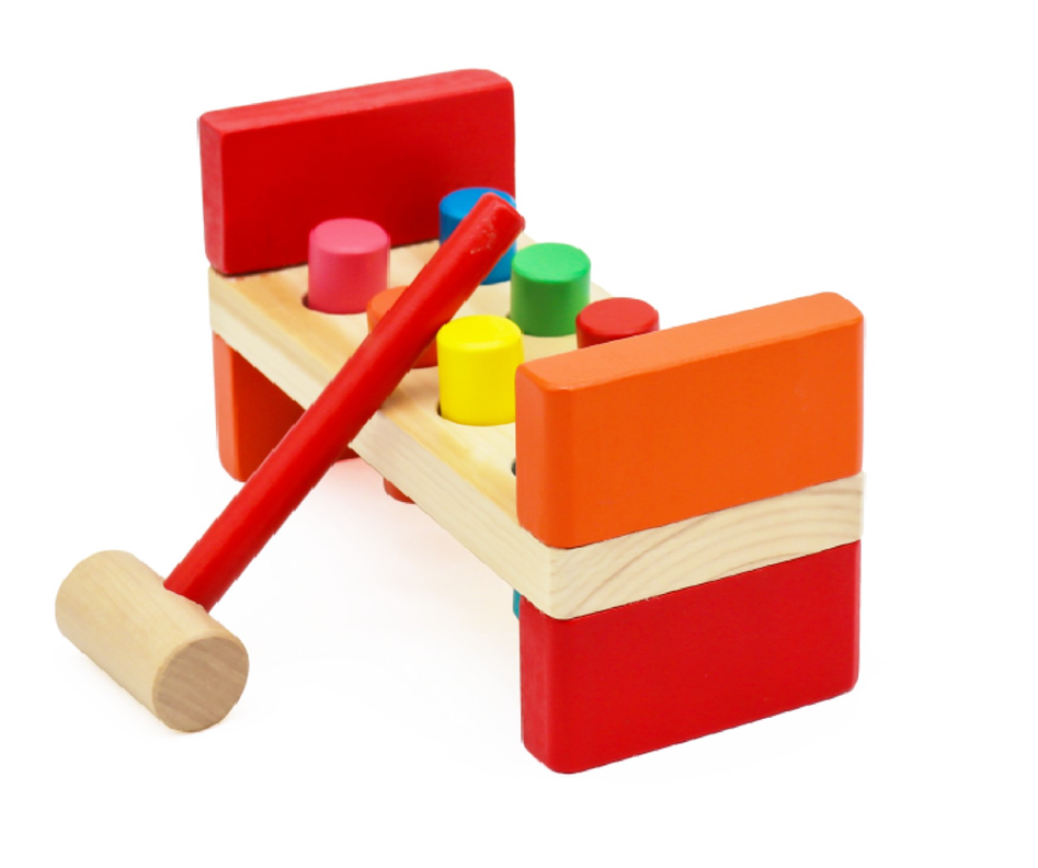  MARTILLO DIDACTICO MONTESSORI COLOR -1