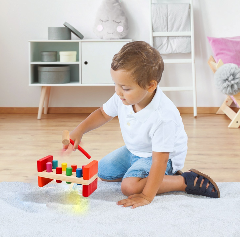  MARTILLO DIDACTICO MONTESSORI COLOR -3