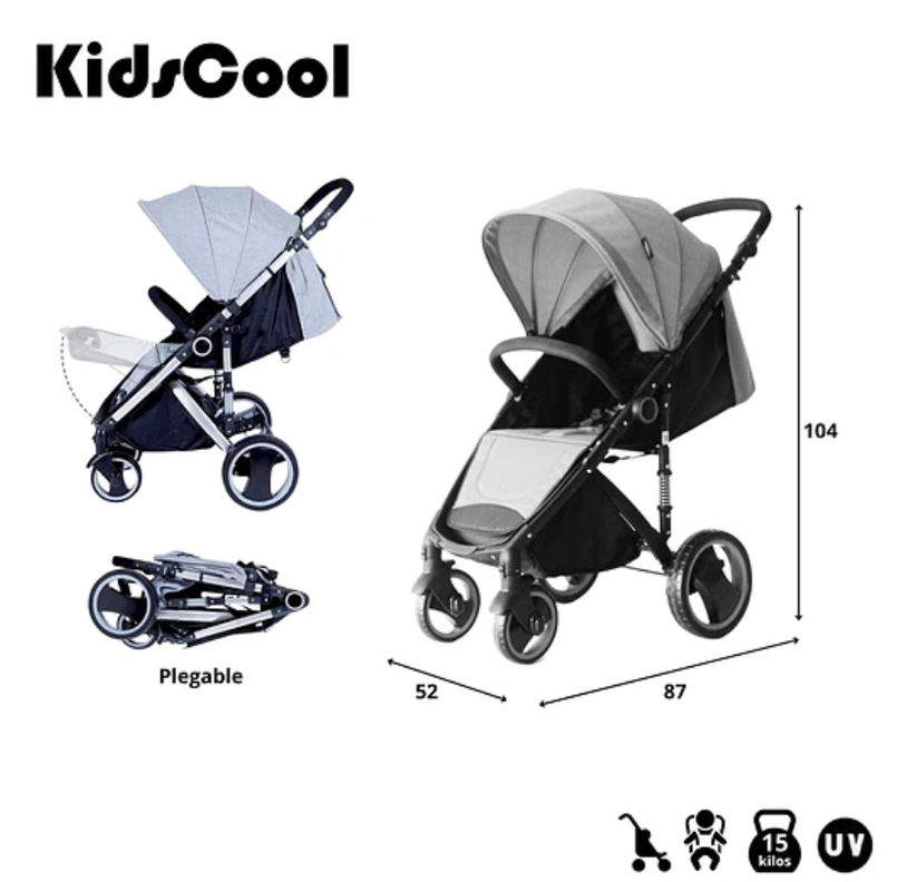 COCHE PASEO JOGGER GRIS-4