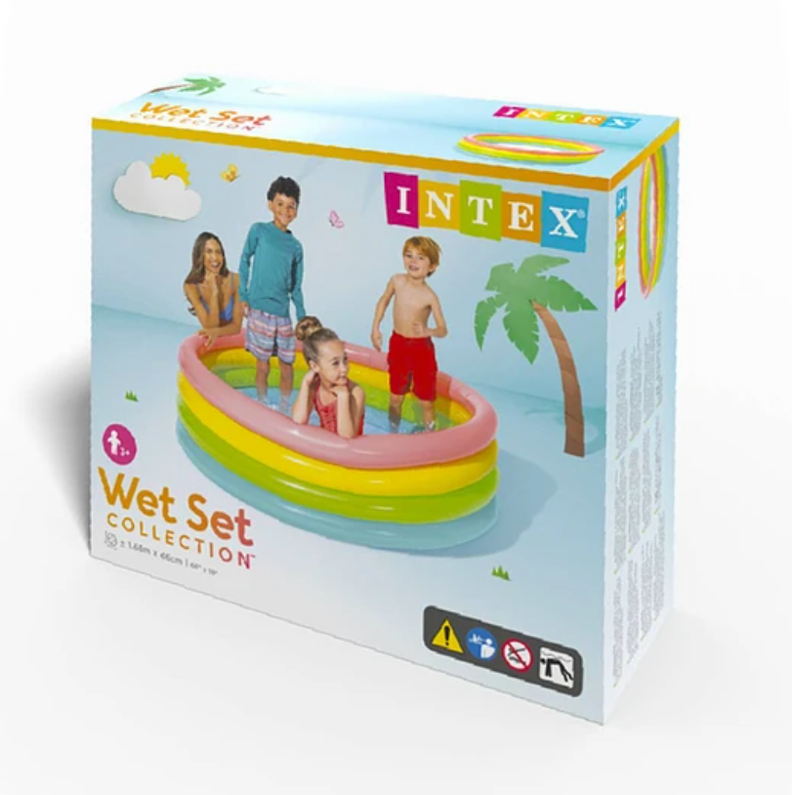 PISCINA INFLABLE FLUOR KIDSCOOL-2