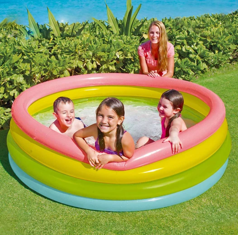 PISCINA INFLABLE FLUOR KIDSCOOL-4