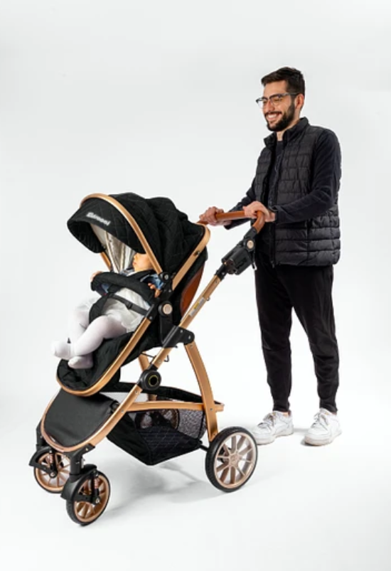 COCHE TRAVEL ELEGANCE 3 EN 1 NEGRO-6