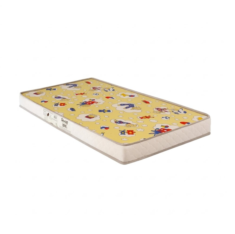 Colchon Para Cuna 130 x 60 x 10 Espuma D18 Impermeable
