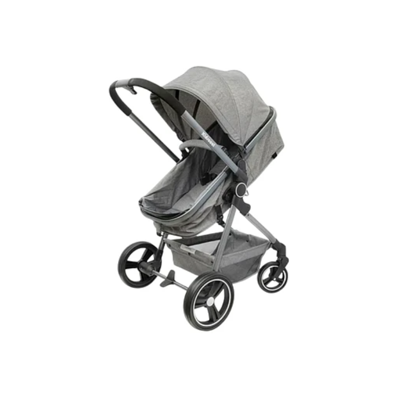 COCHE CUNA CITY COMPACT GRIS-0