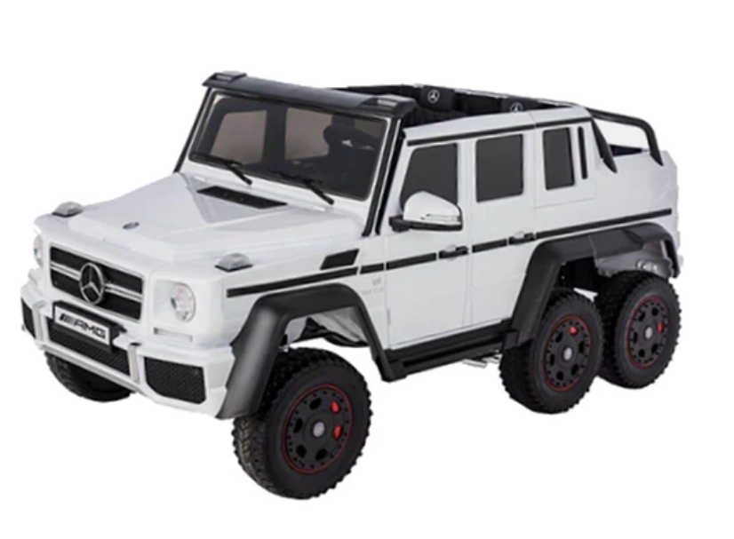 MERCEDES-BENZ G63 6X6 BLANCO 12V-3