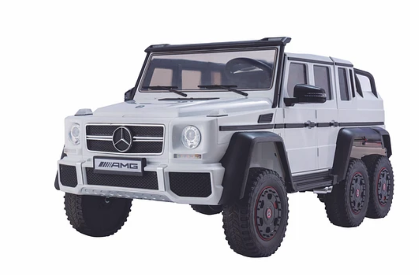 MERCEDES-BENZ G63 6X6 BLANCO 12V-4