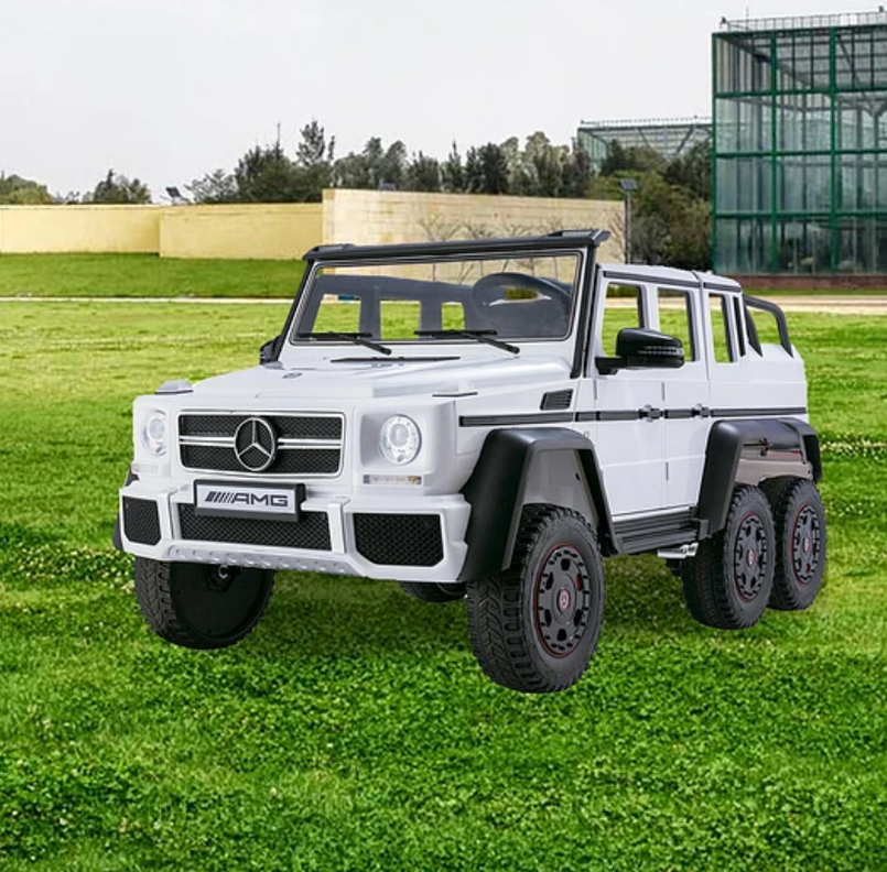 MERCEDES-BENZ G63 6X6 BLANCO 12V-6