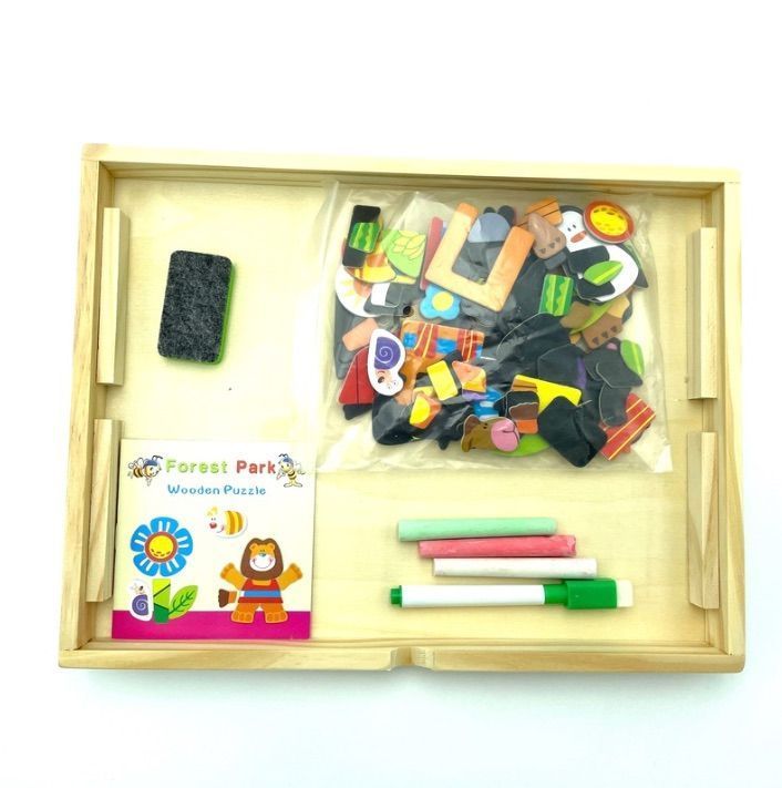Juego Pizarra Didáctica Magnetica Doble-5