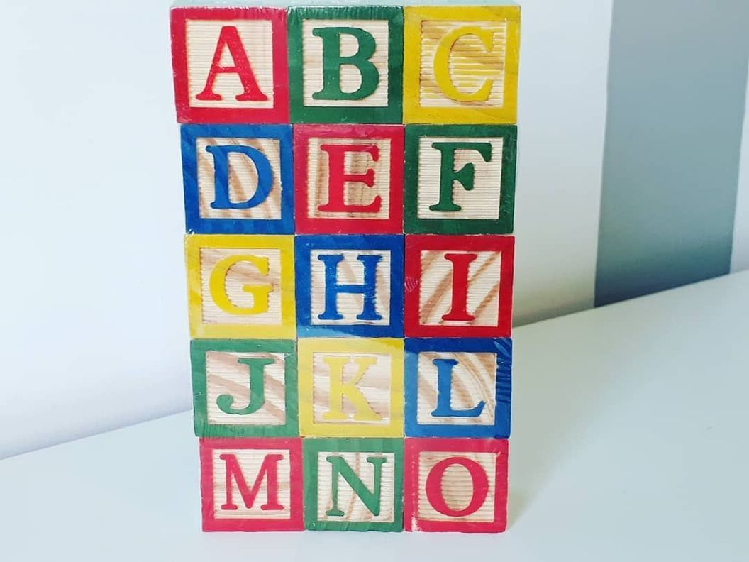 Cubo De Madera 15 Piezas Juguete Didactico Letras Y Numero-1