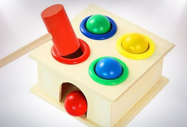 Juguete Caja Martillo Montessori-3