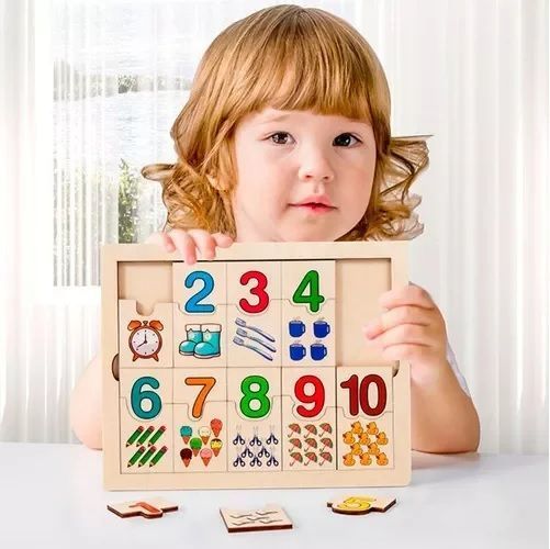 Juguete Dominó Numero Montessori-4