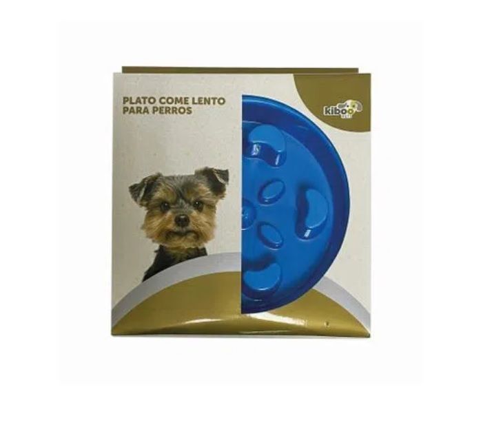 Plato Anti Ansiedad Come Lento Para Perros Mascotas-1