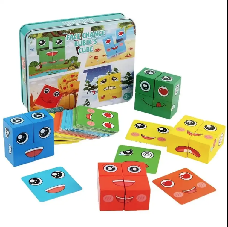 Cubos Didácticos Niños Emociones-0