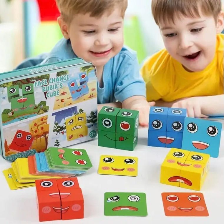 Cubos Didácticos Niños Emociones-2