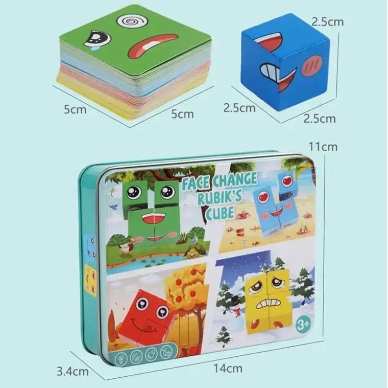 Cubos Didácticos Niños Emociones-3