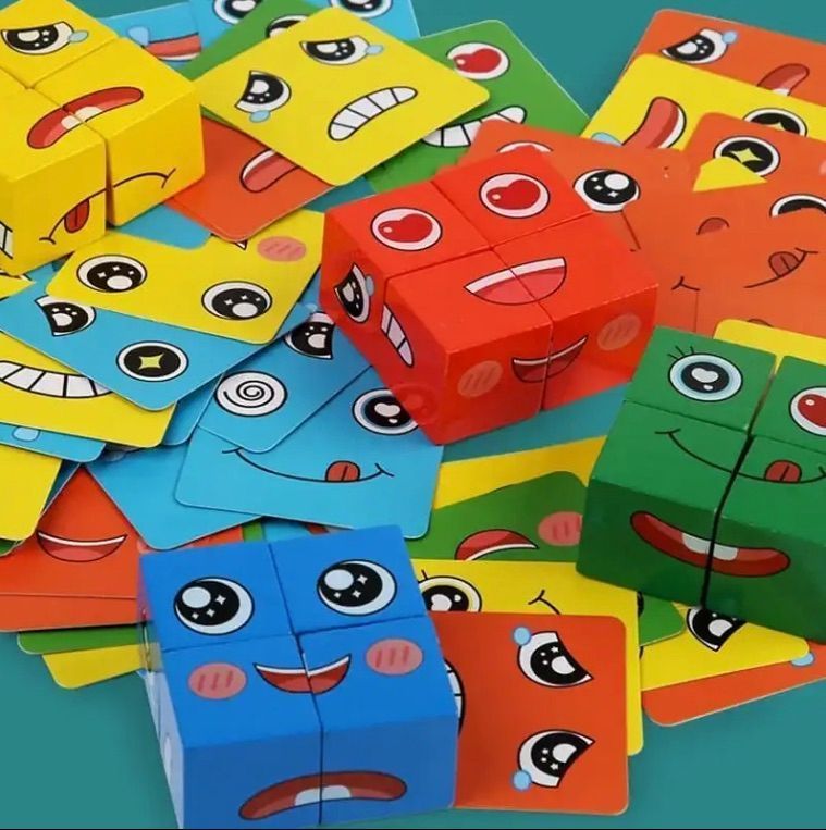 Cubos Didácticos Niños Emociones-4