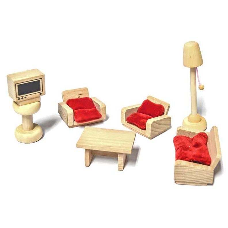 Juguete Mini Mueble Madera Montessori Living-0