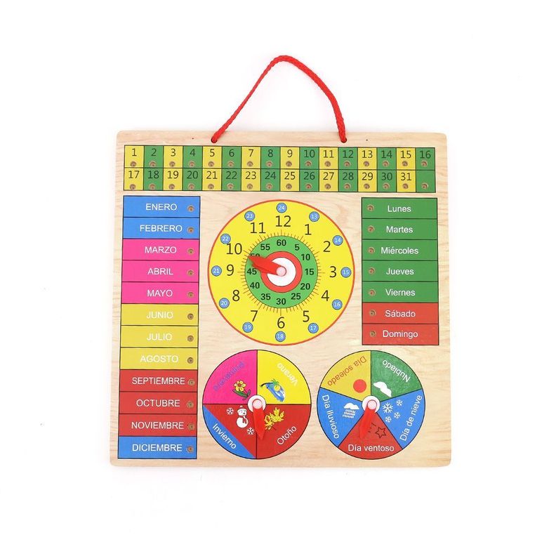 Juguete Reloj Calendario Surtido