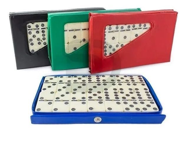 Domino Estuche Plastico Dura Tamaño Grande-0