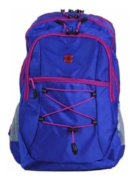 Mochila Para Notebook O Tablet Swiss Gear 27 Lts Azul-0
