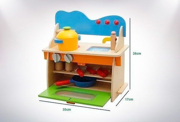 Juguete De Madera Cocina Montessori-3