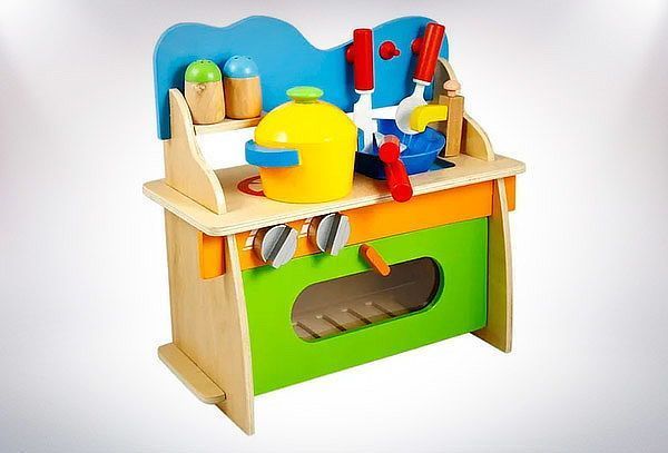 Juguete De Madera Cocina Montessori-0