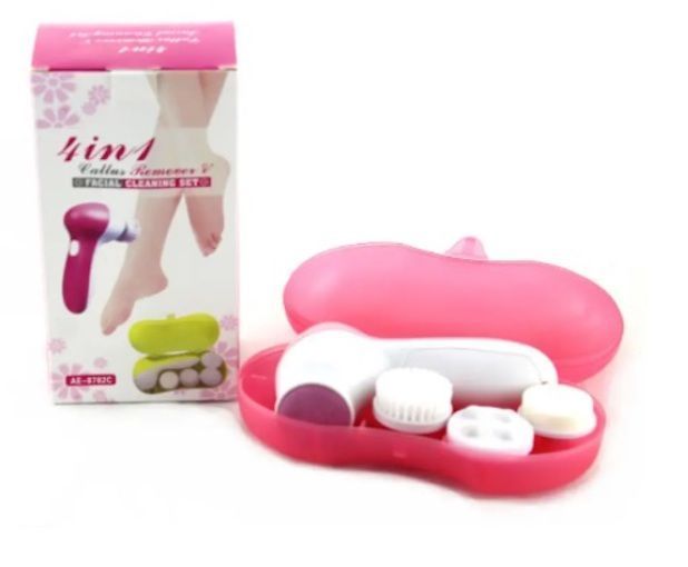 Masajeador 4 En 1 Facial Blanco (pilas)