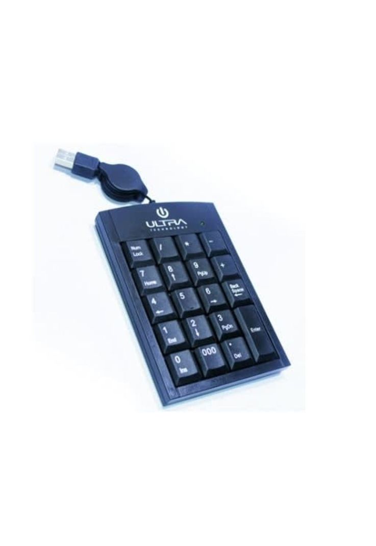 Teclado Numérico USB con Teclas Ultra Planas K200U-2