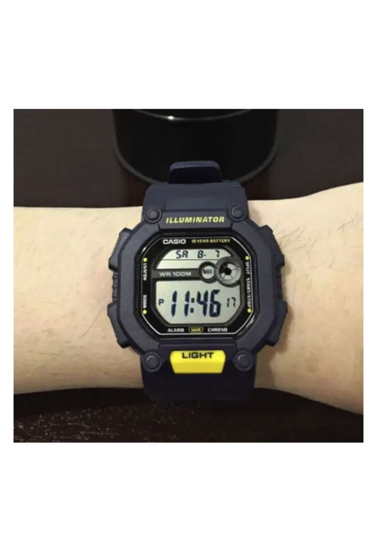 Reloj Casio de Hombre W-737H-2Avdf Classic Line Digital Azul-2