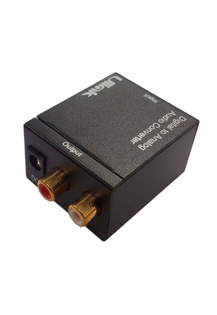 Conversor de Audio Óptico Digital a RCA / AUX Ulink UL-DGRCA-9