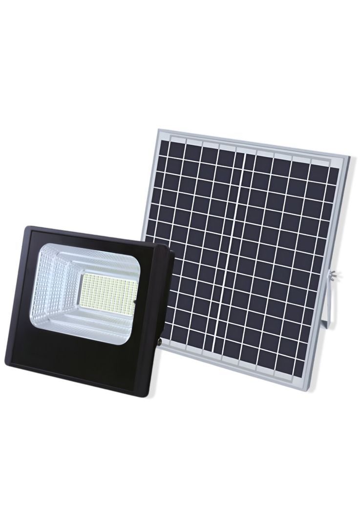Foco Solar Exterior 40W con Panel Solar HD + Control Remoto-5